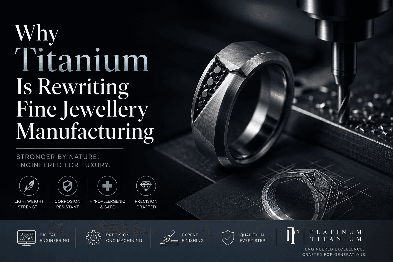 Why Titanium Is Rewriting Fine Jewellery Manufacturing